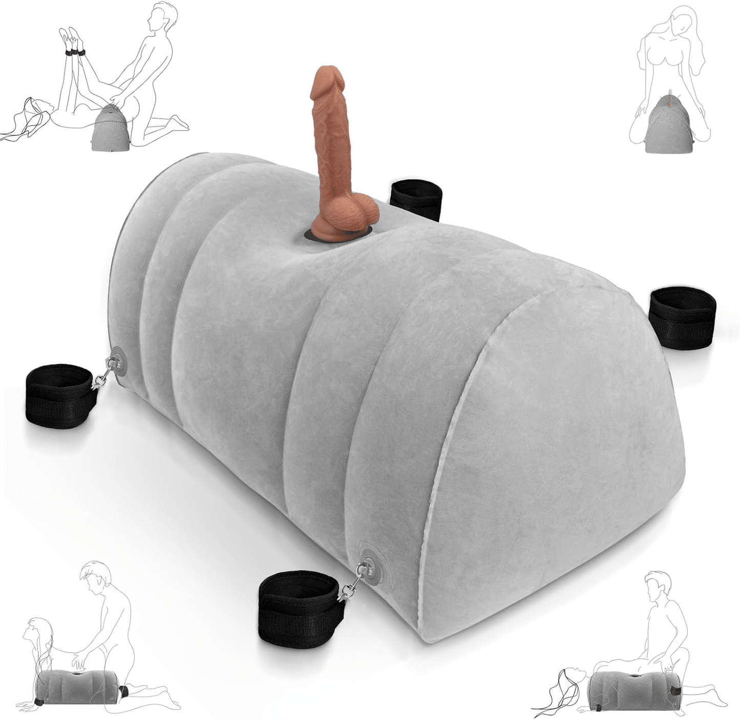 SinSaddle Inflatable Dildo Mount BDSM Sex Pillow