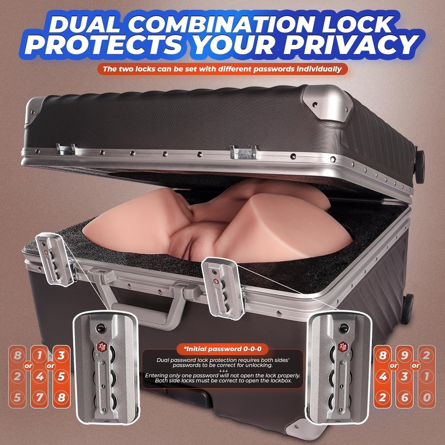 VelourCoreX 36LB Realistic Sex Doll with Case