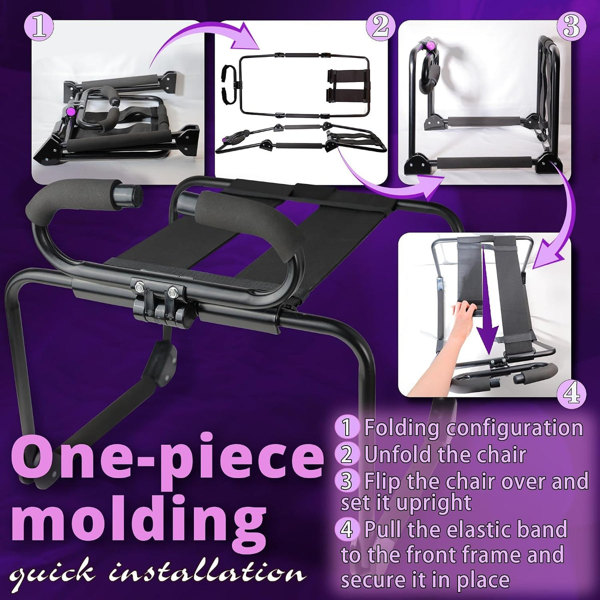 ErosSling Foldable Sex Chair & Toy Mount