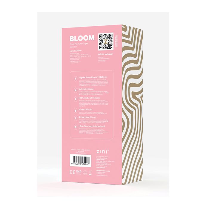 Zini Bloom G-Spot Vibrator - Cherry Blossom