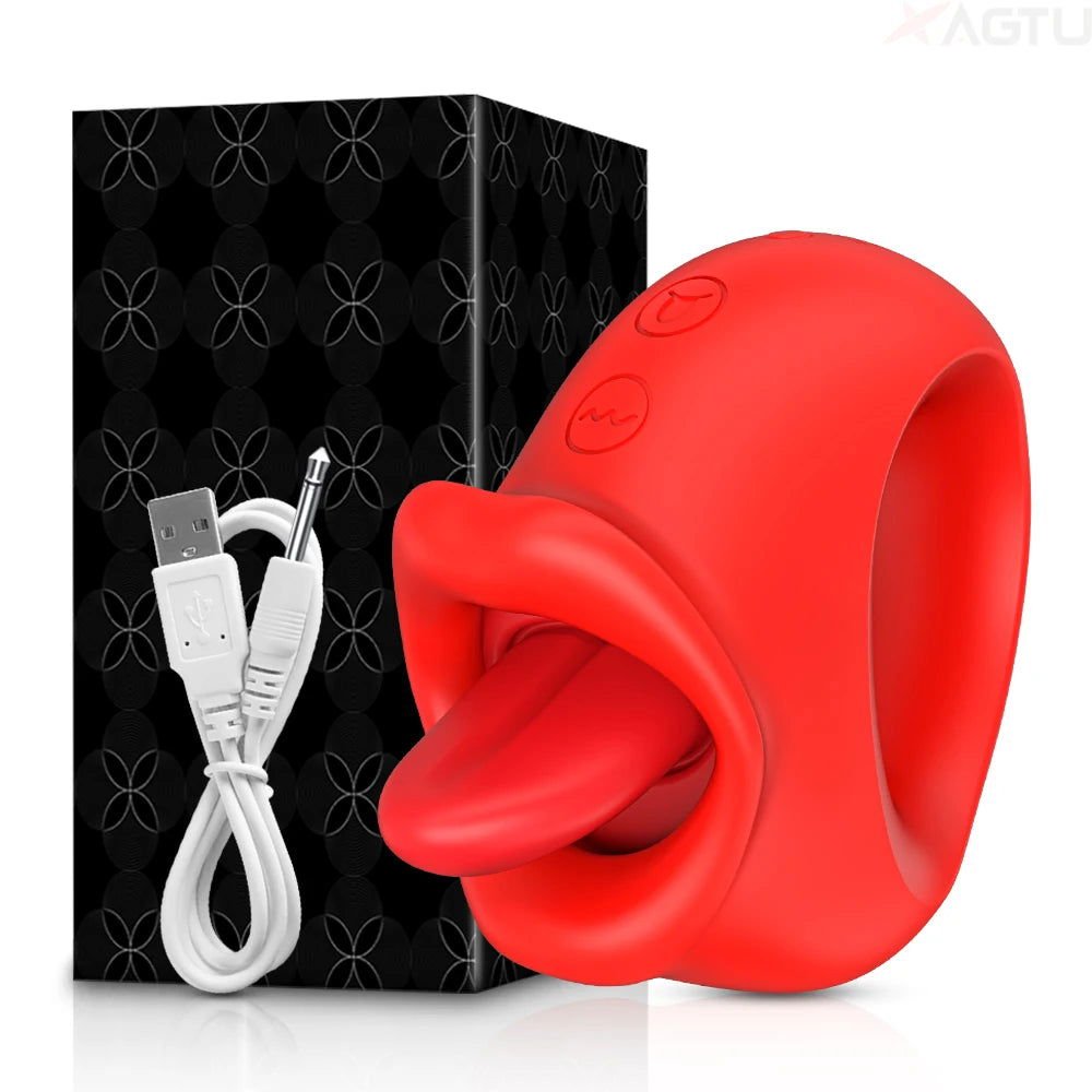PulseRing Licking Clitoral Stimulator