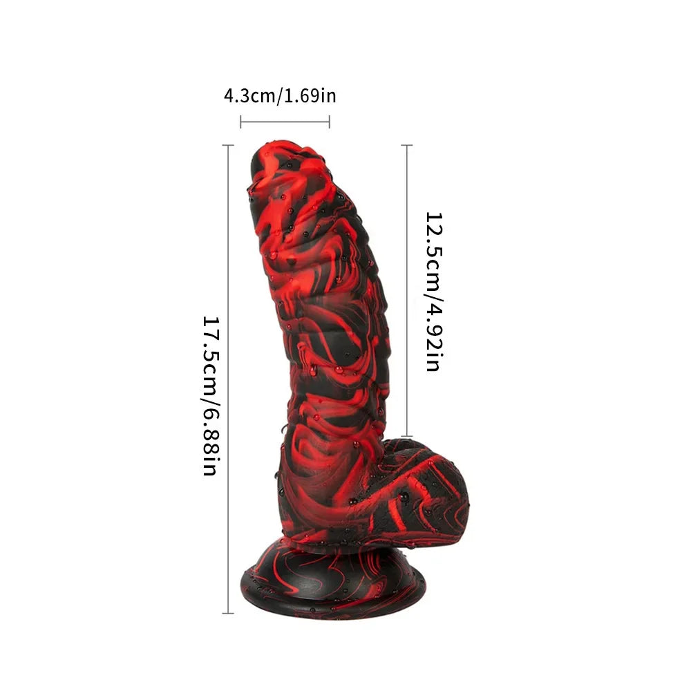 Sex Toys Realistic Dildo for Adults Monster Dildos with Strong Suction Cup, G Spot Clitoral Vagina Anal Toy for Women