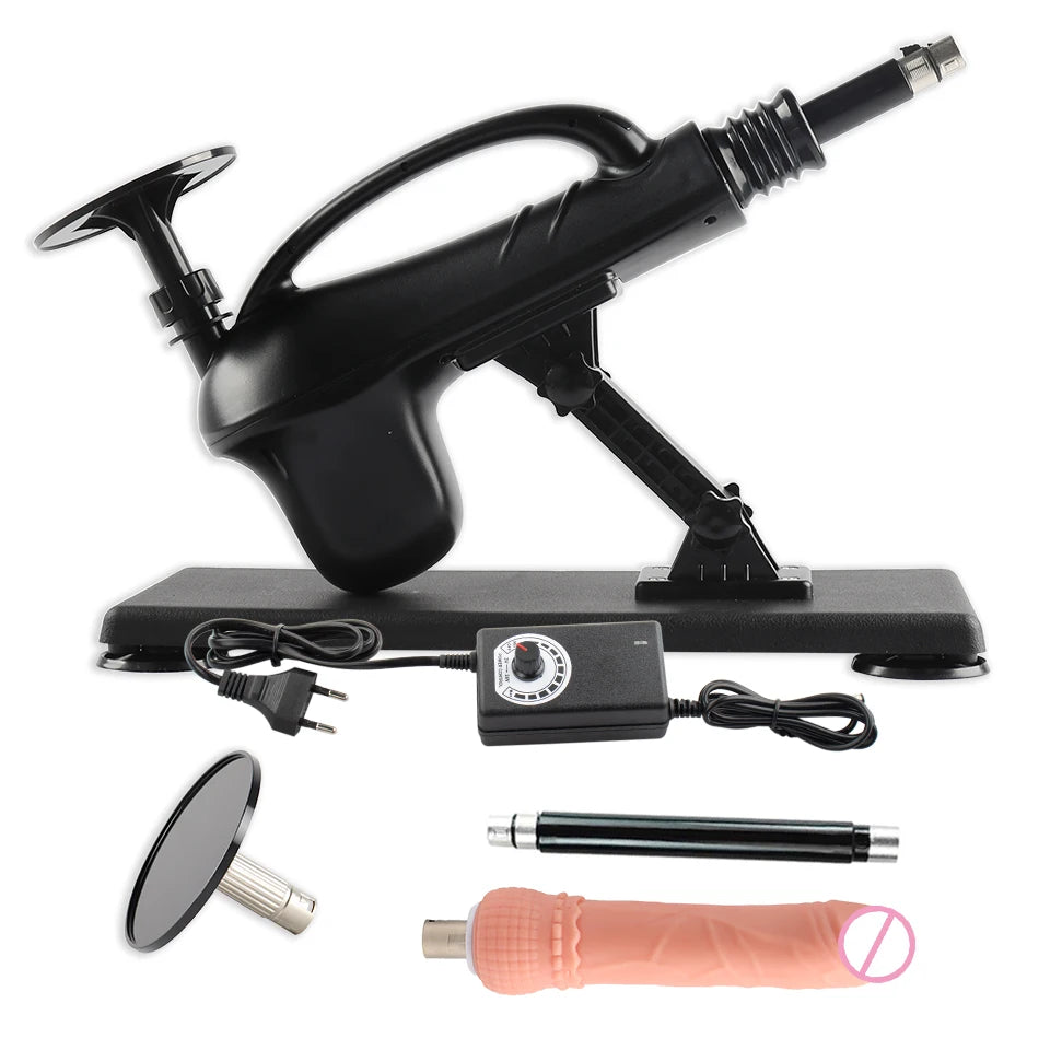 New Automatic Sex Machine Sex Toys,Thrusting Machines for Men Women,Love Machine Device Gun with 3XLR Dildo Attachments
