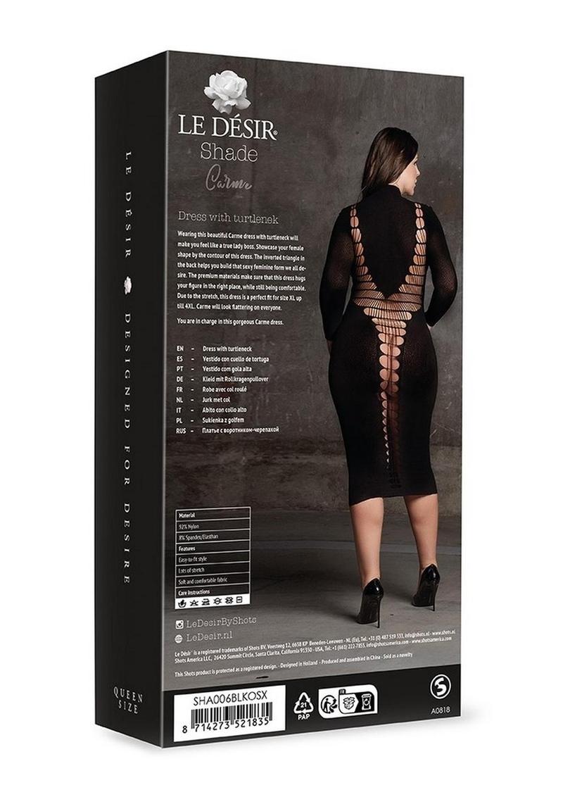 Le Désir Shade Carme XI Dress with Turtleneck