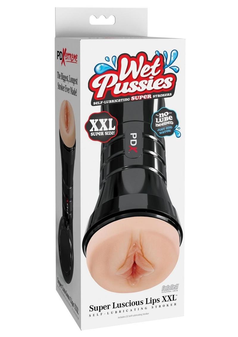 PDX Extreme Wet Pussies Super Luscious Lips XXL Stroker