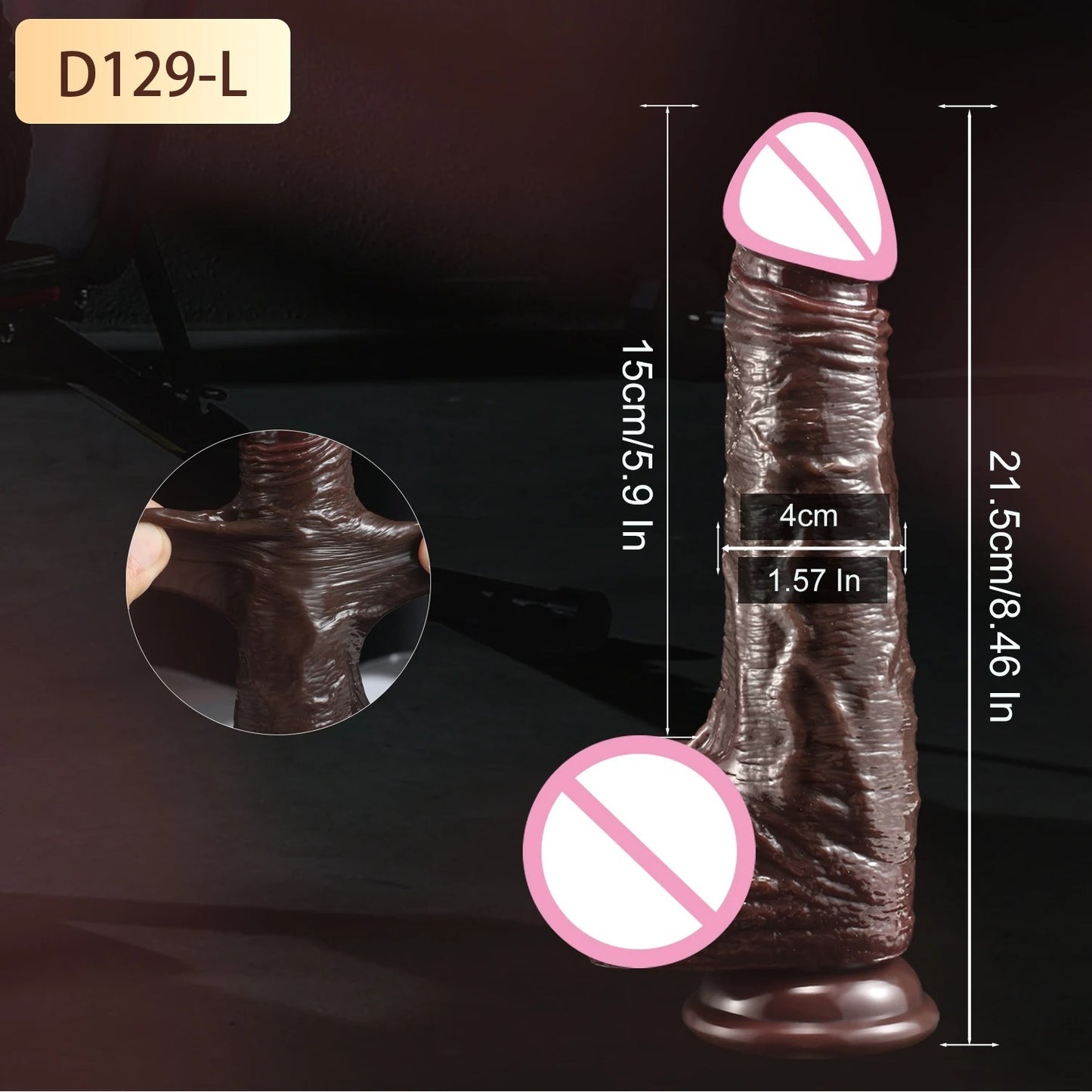 Women's Silicone Soft Manual Masturbation Device