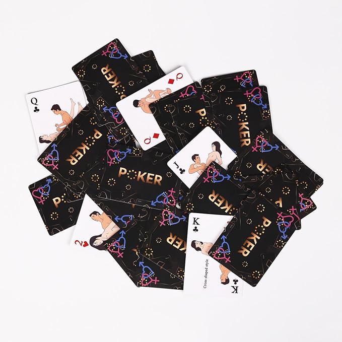 54 Positions Intimacy Deck Cards