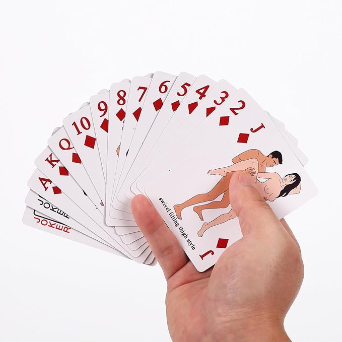 54 Positions Intimacy Deck Cards