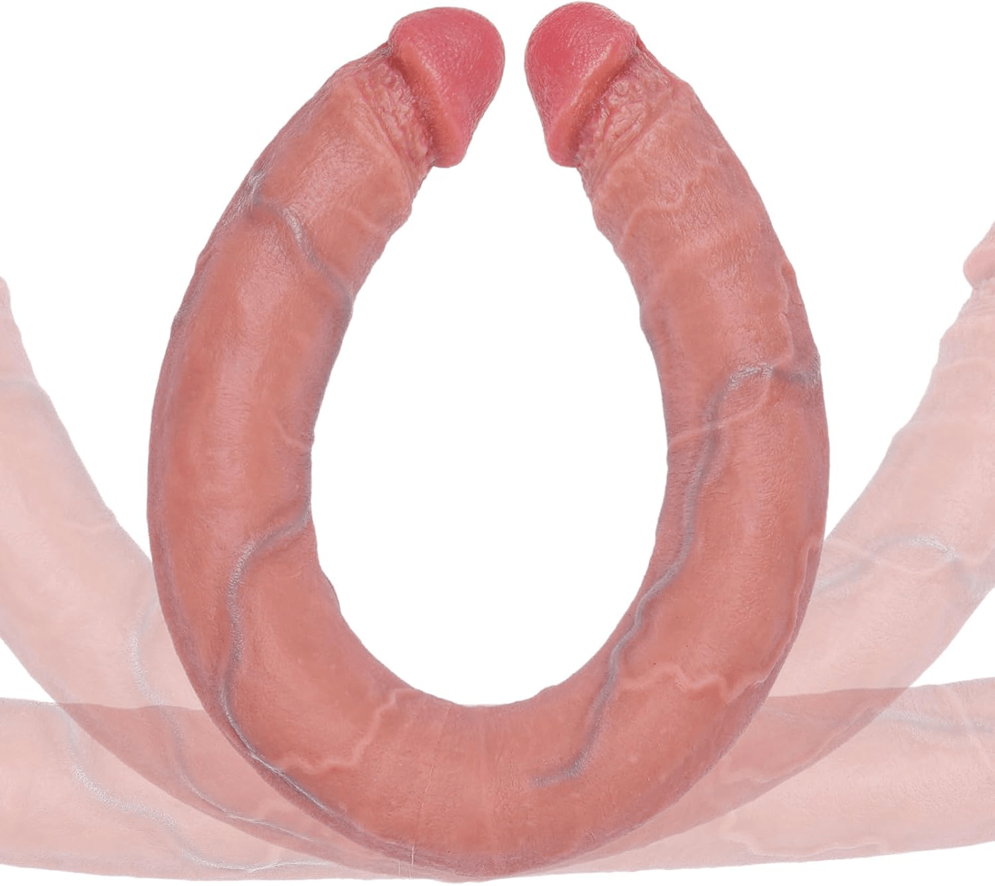 MaxFlow 19.7” XXL Double-Ended Dildo Thick Silicone