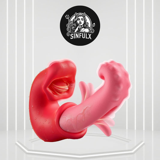 ClampaWave 3-in-1 G-Spot Vibrator Flapping Clamping 10 Modes