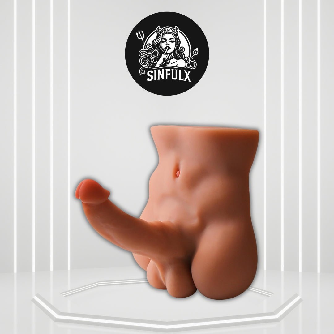 VantreX Male Sex Doll Torso w/ Dildo 5LB