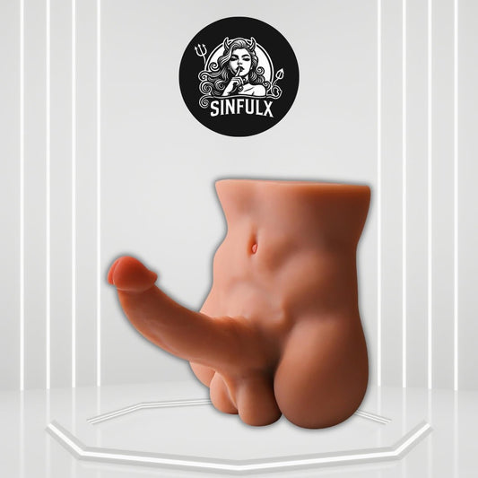 VantreX Male Sex Doll Torso w/ Dildo 5LB