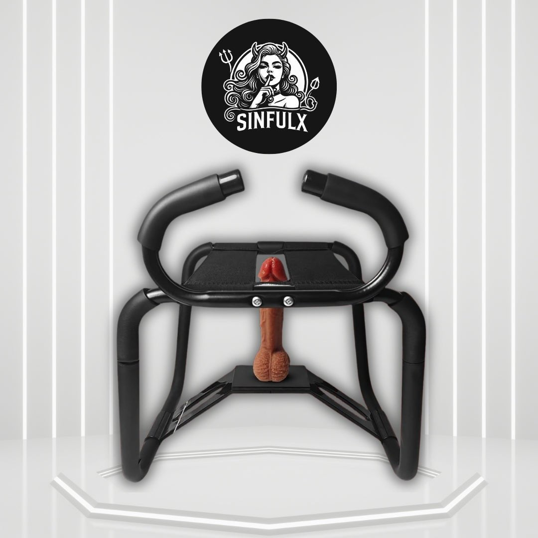 SinPivot Sex Chair | Rotating Armrests, 500lb Support Frame