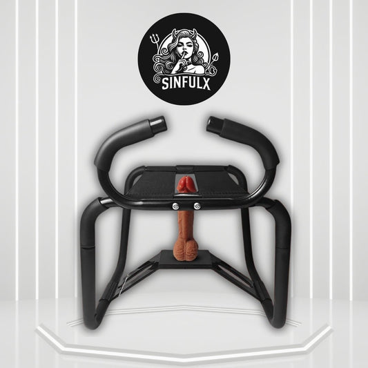 SinPivot Sex Chair | Rotating Armrests, 500lb Support Frame