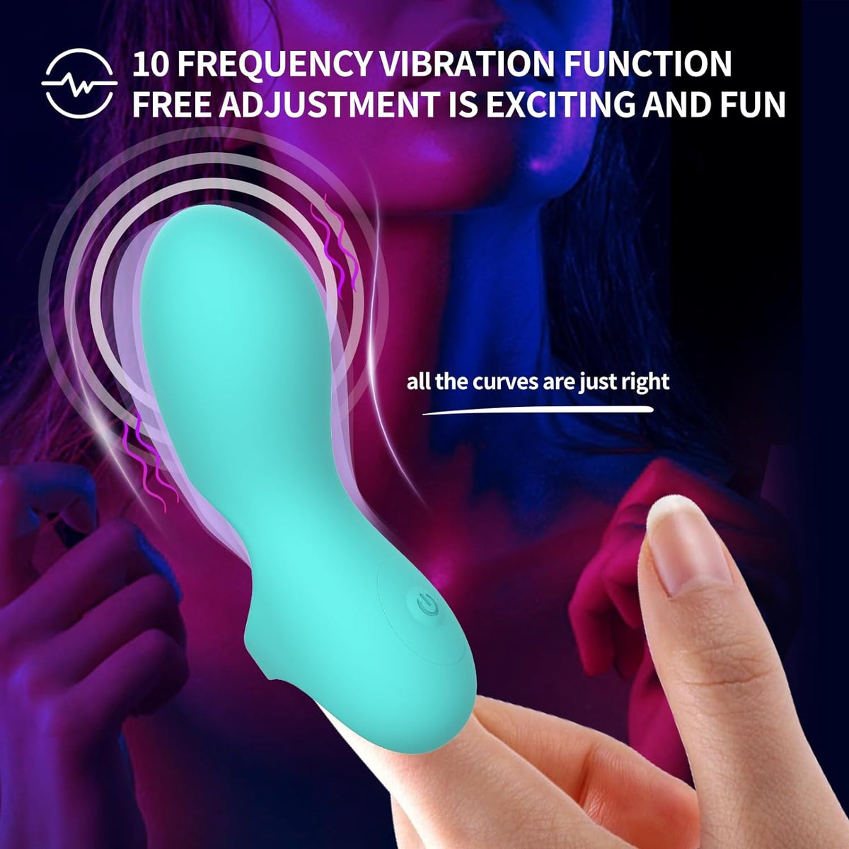 ArcPulse Finger Vibrator 10 Modes Waterproof USB Mini