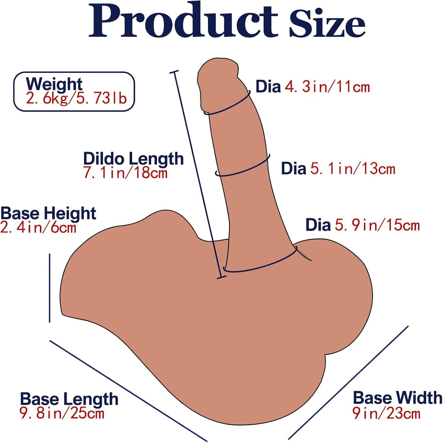 VelriX Male Sex Doll Torso Stable Base Flexible Dildo