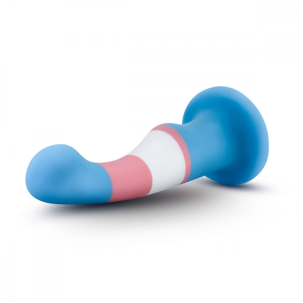 Blush Avant P2 Trans Pride Silicone Dong - True Blue