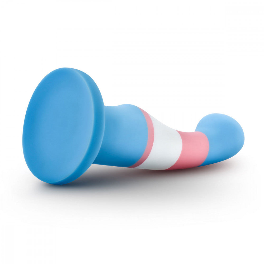 Blush Avant P2 Trans Pride Silicone Dong - True Blue