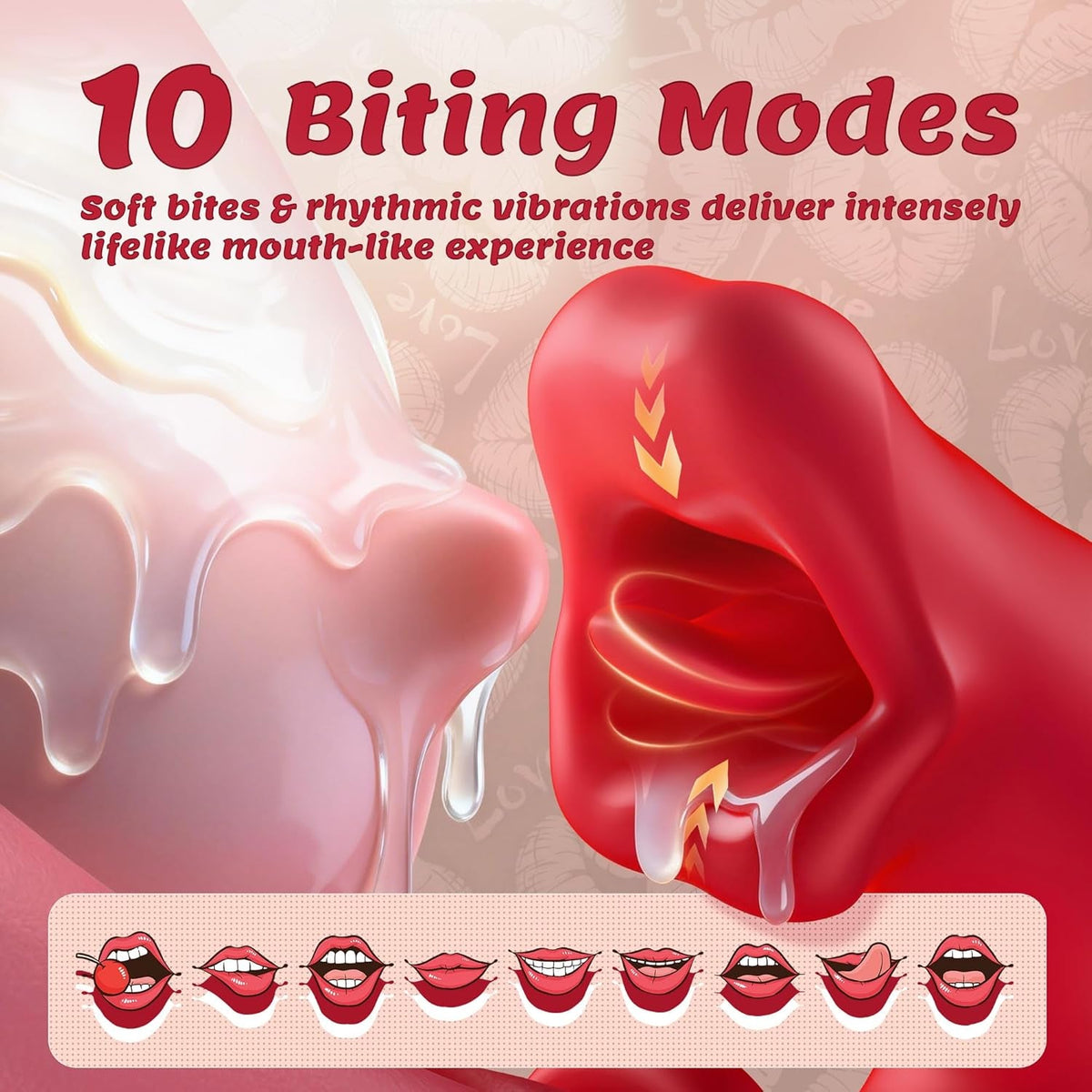 ClampaWave 3-in-1 G-Spot Vibrator Flapping Clamping 10 Modes