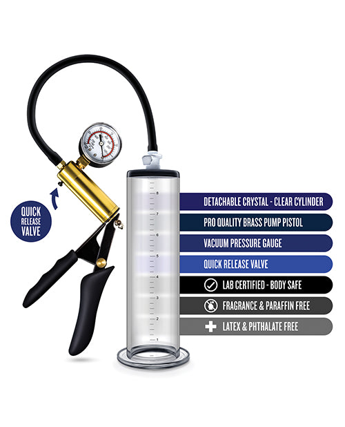 Performance VX6 Vacuum Penis Pump - Clear