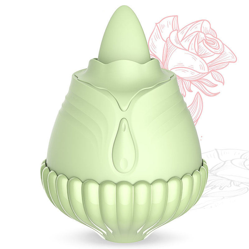 Rose Female Tongue Licking Teasing