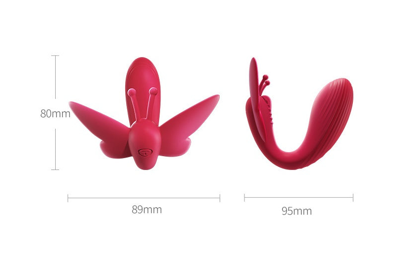 Wearable Butterfly Remote Control Toy For Women