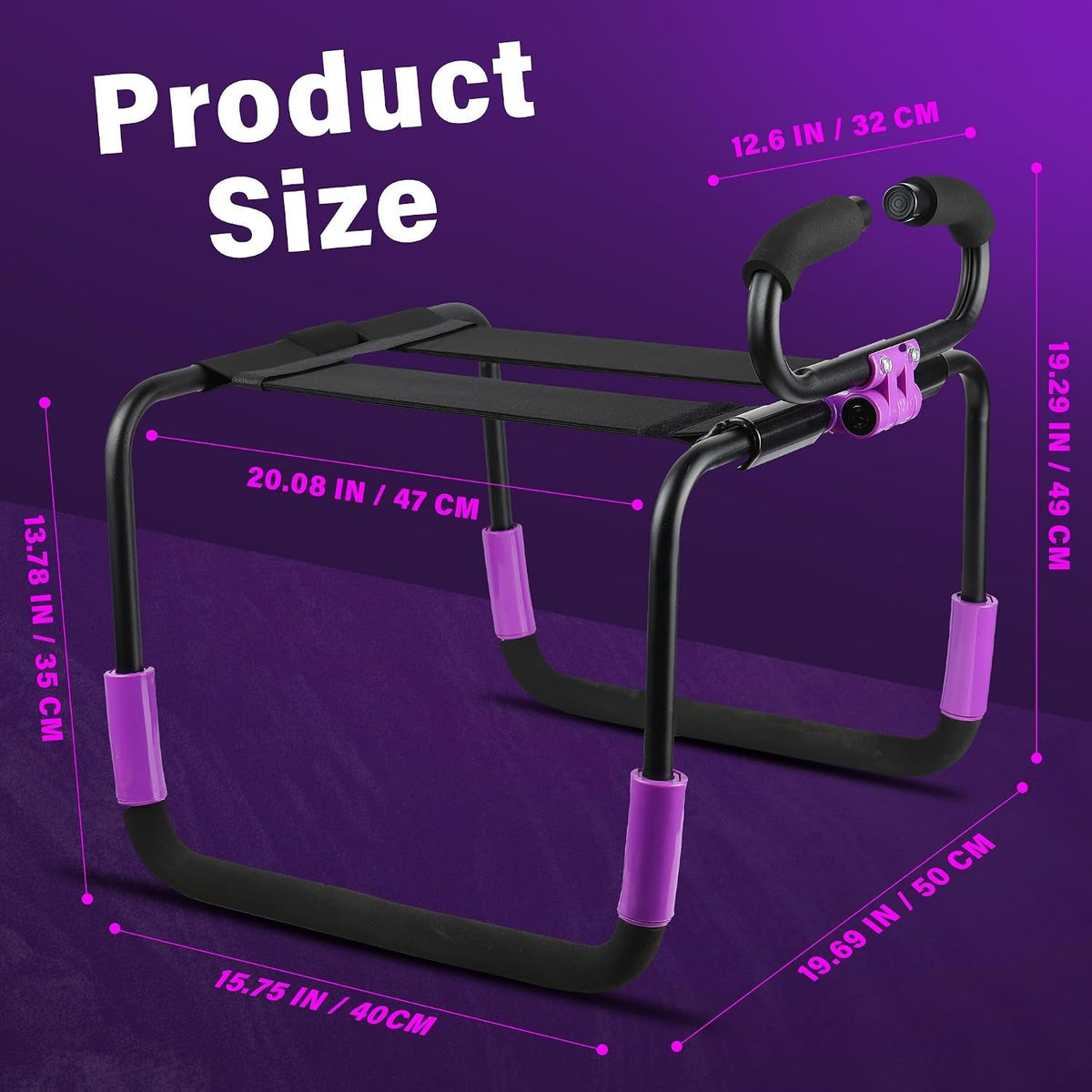 SirenPerch Foldable Sex Chair with Thrusting Dildo & Remote