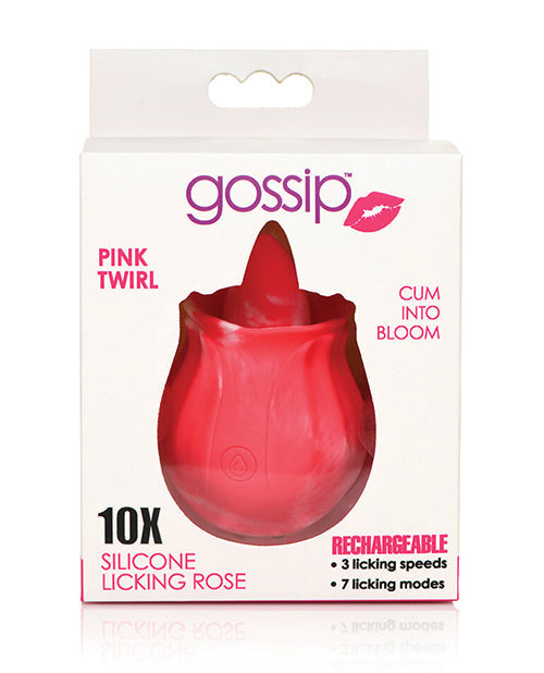 Gossip Cum Into Bloom Licking Rose Pink Twirl