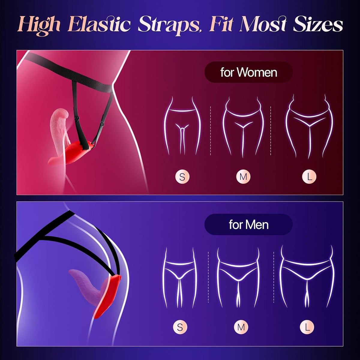LushTongue Wearable Tongue Vibrator App Control 9 Modes