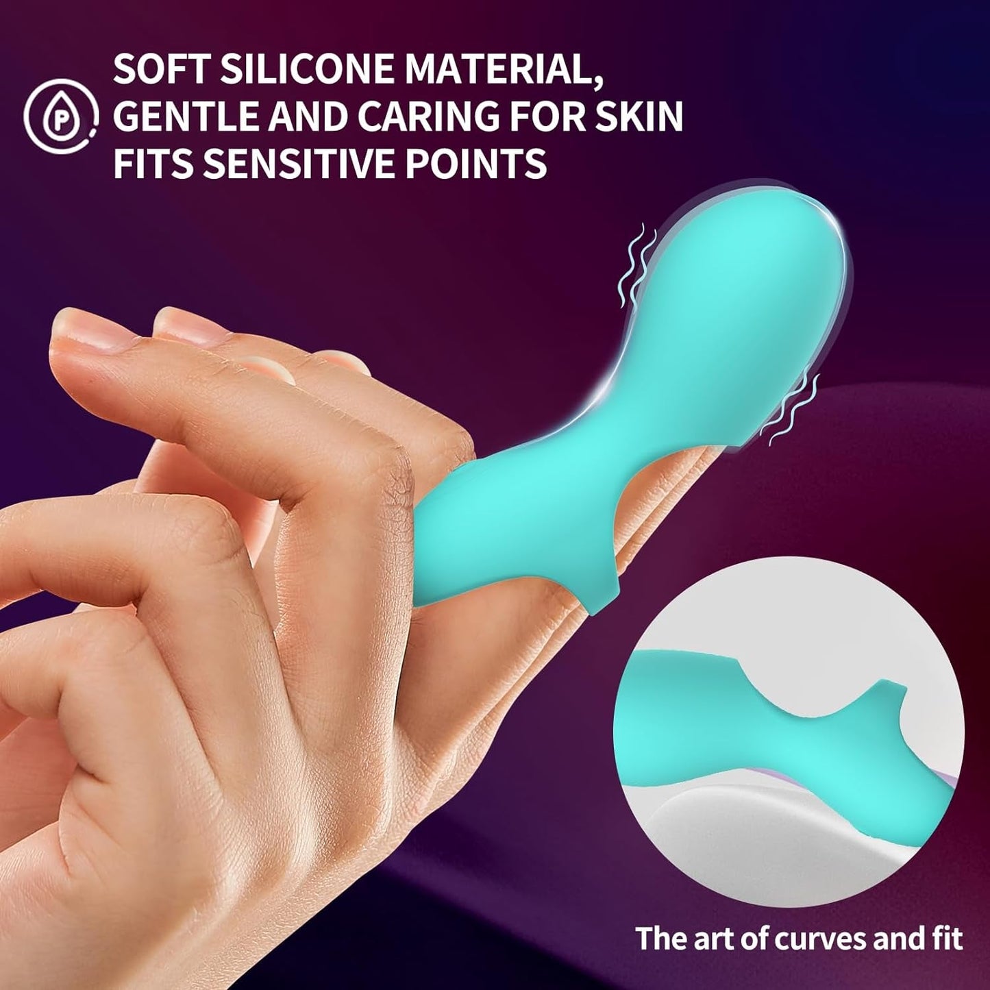 ArcPulse Finger Vibrator 10 Modes Waterproof USB Mini