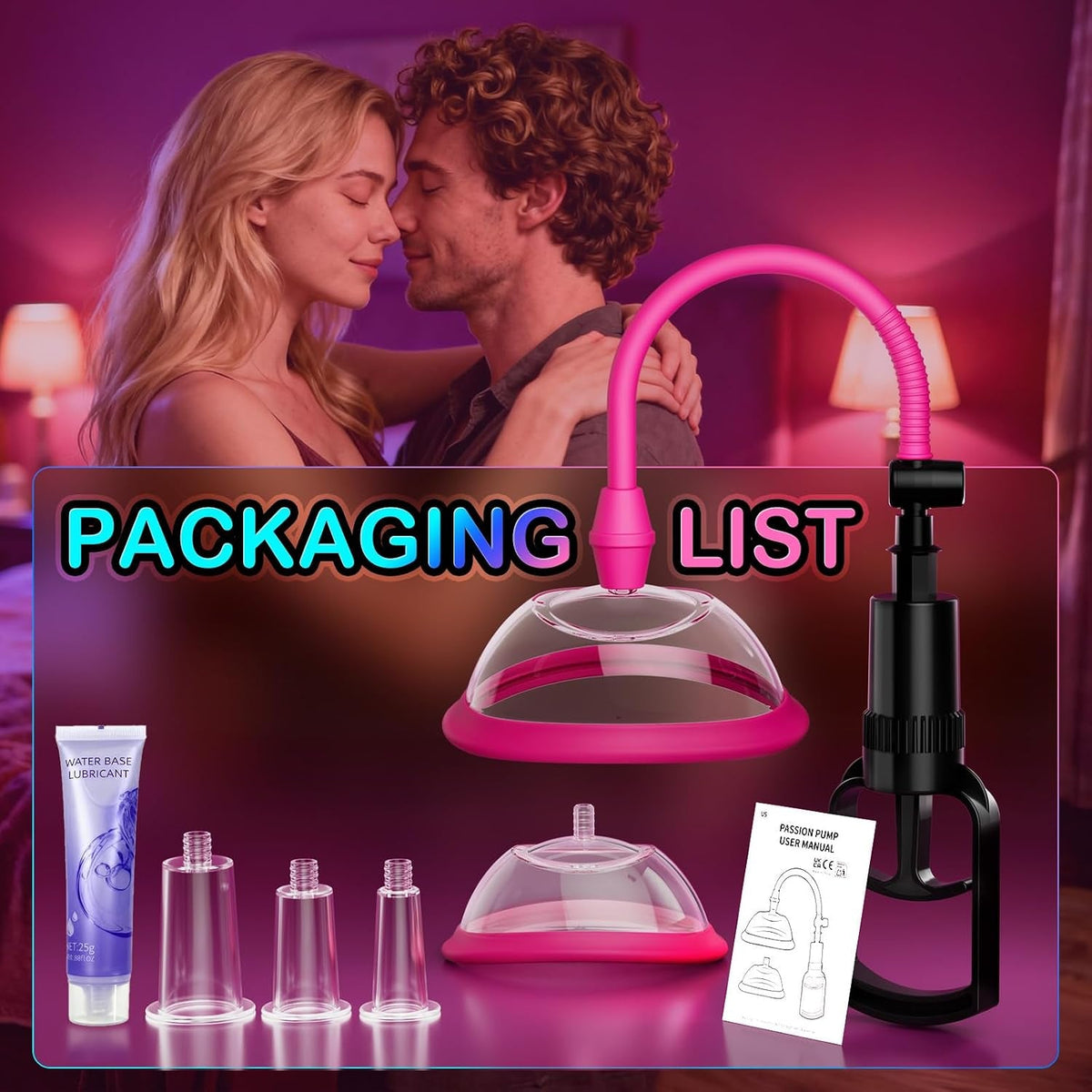 RavishVice Pussy Pump Kit 5PCS | Premium Clit & Nipple Sucker Set