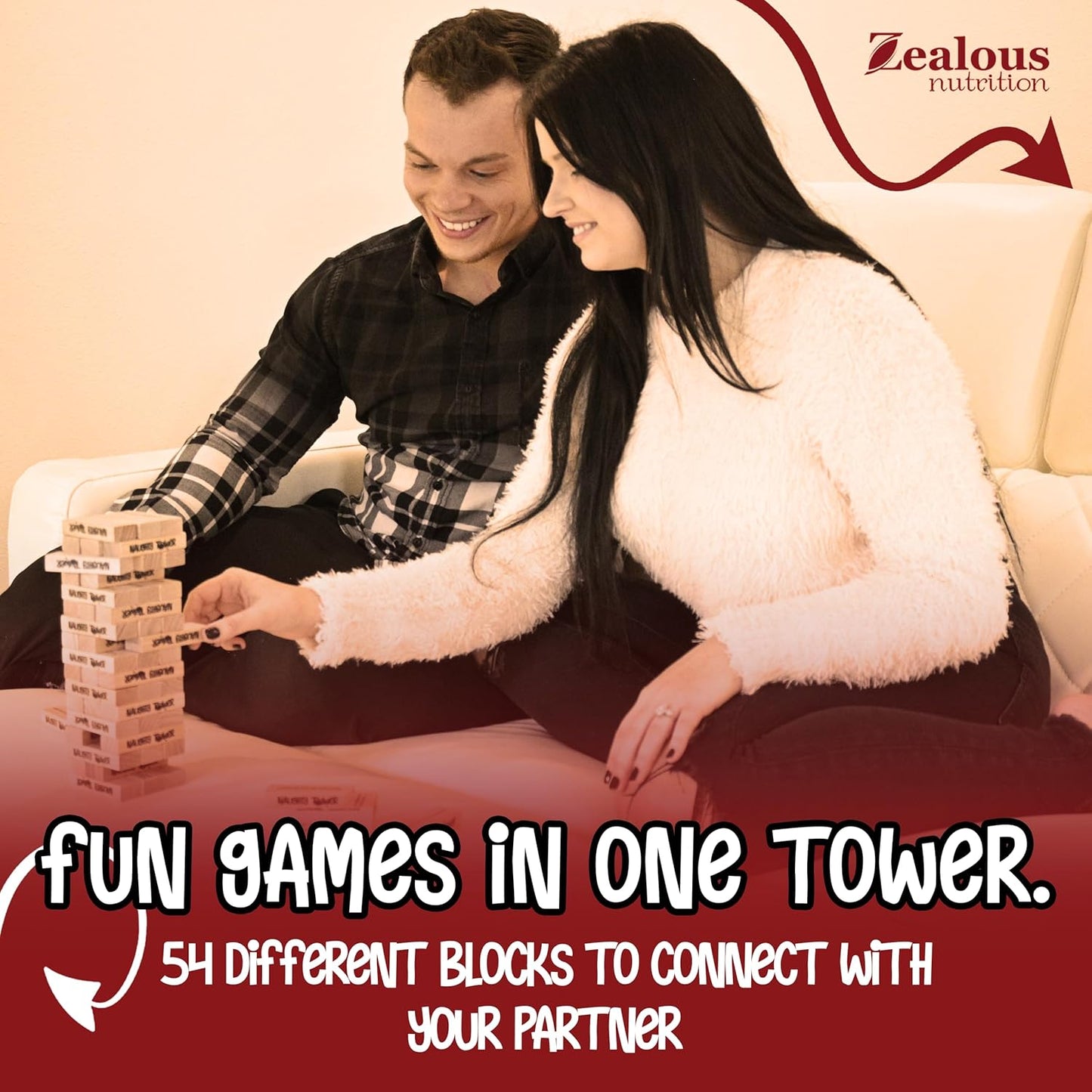Exciting & Steamy Stacking Block Couples Game