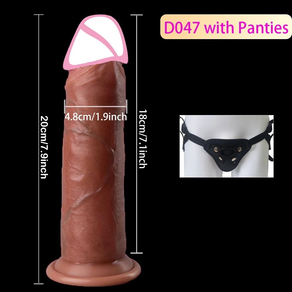 Women's Silicone Soft Manual Masturbation Device