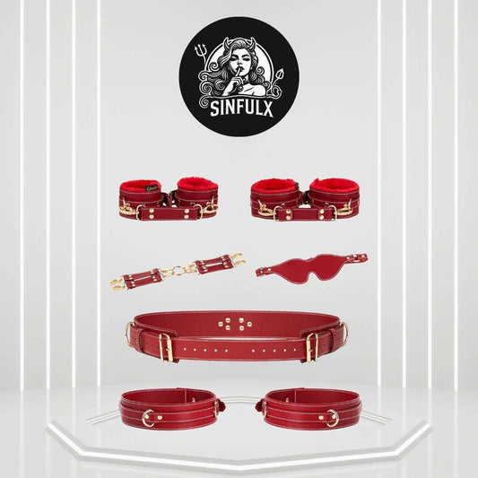 6-Piece Complete BDSM Restraint Set