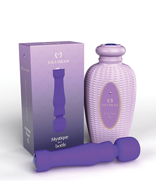 Lola Milani Mystique in a Bottle Wand Vibrator - Purple