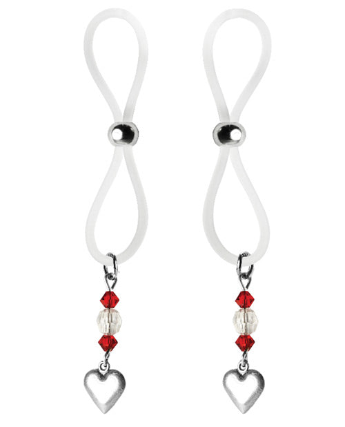 Bijoux De Nip Nipple Halos Heart Charm