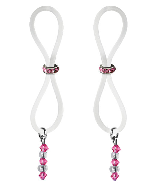 Bijoux De Nip Nipple Halos Pink Gem Slider
