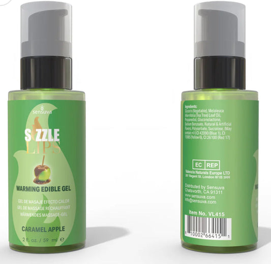 Sizzle Lips Warming Edible Gel