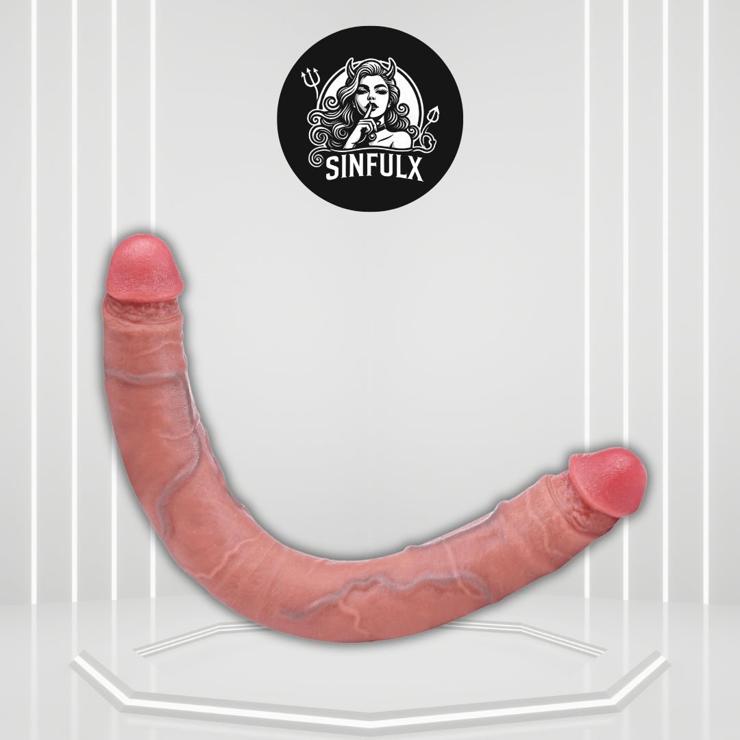 MaxFlow 19.7” XXL Double-Ended Dildo Thick Silicone