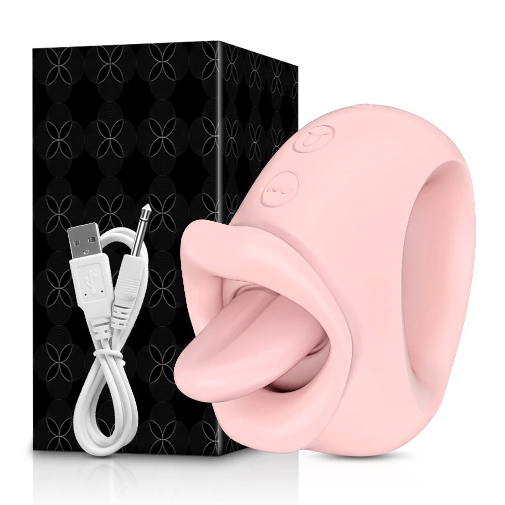 PulseRing Licking Clitoral Stimulator