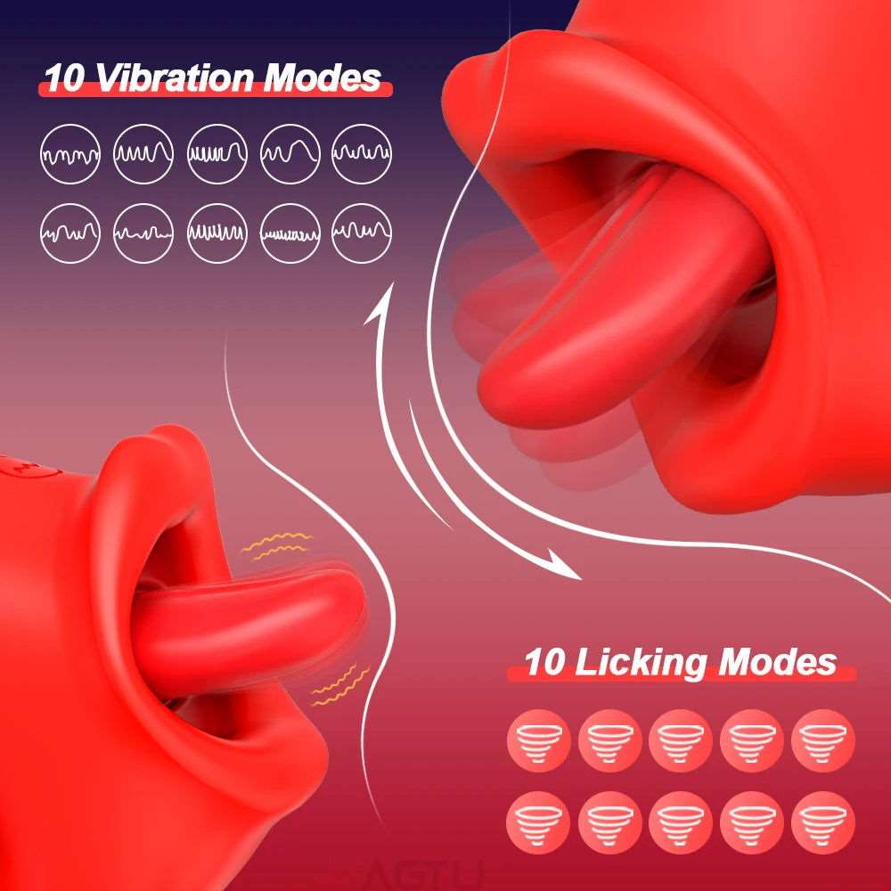 PulseRing Licking Clitoral Stimulator
