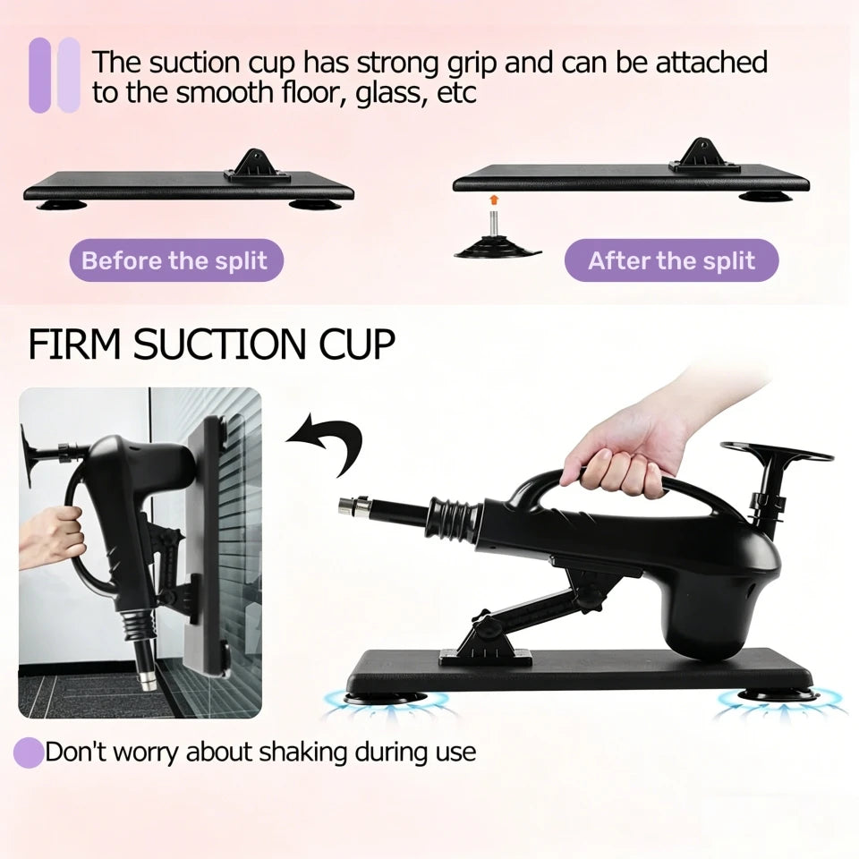 New Automatic Sex Machine Sex Toys,Thrusting Machines for Men Women,Love Machine Device Gun with 3XLR Dildo Attachments