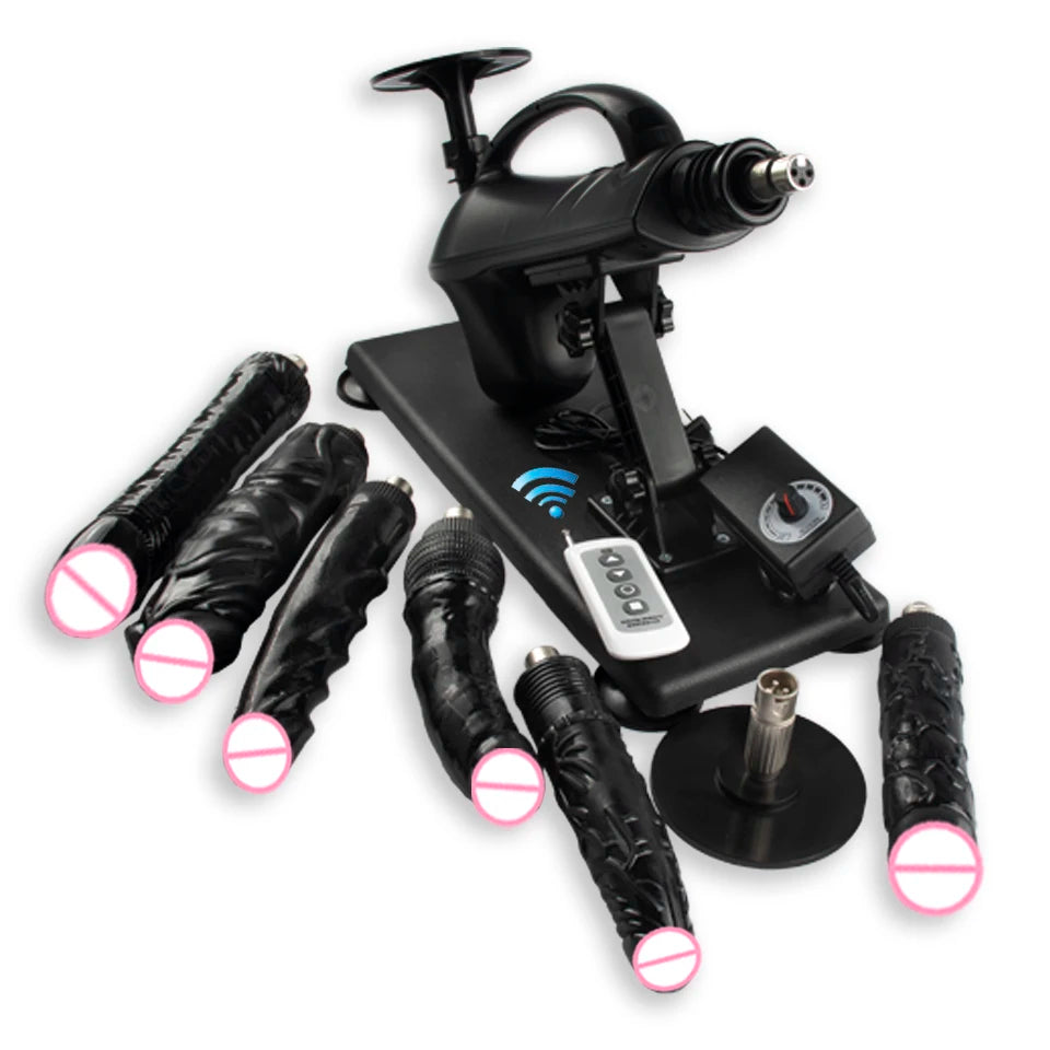 New Automatic Sex Machine Sex Toys,Thrusting Machines for Men Women,Love Machine Device Gun with 3XLR Dildo Attachments