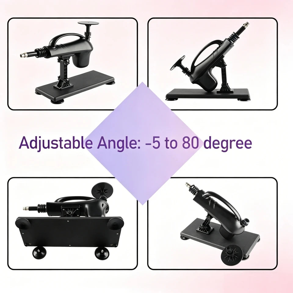 New Automatic Sex Machine Sex Toys,Thrusting Machines for Men Women,Love Machine Device Gun with 3XLR Dildo Attachments