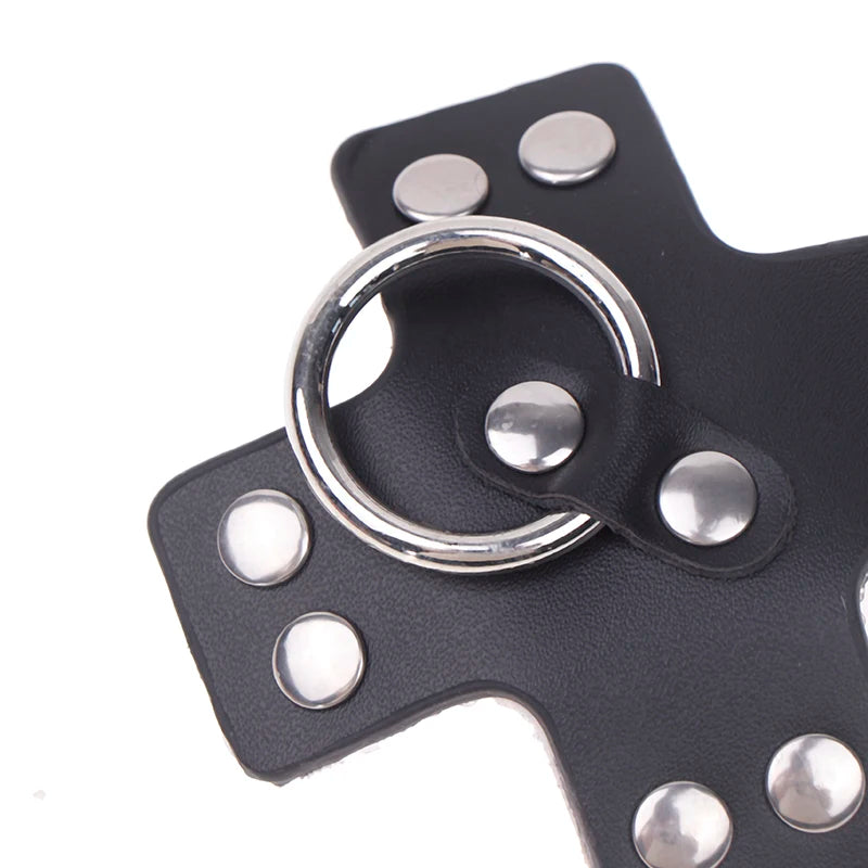 1Pair Women Sexy Leather Cross Nipple Cover Reusable Breast Stickers Self Adhesive Nipple Pasties Nipple Covers Bra Accessories