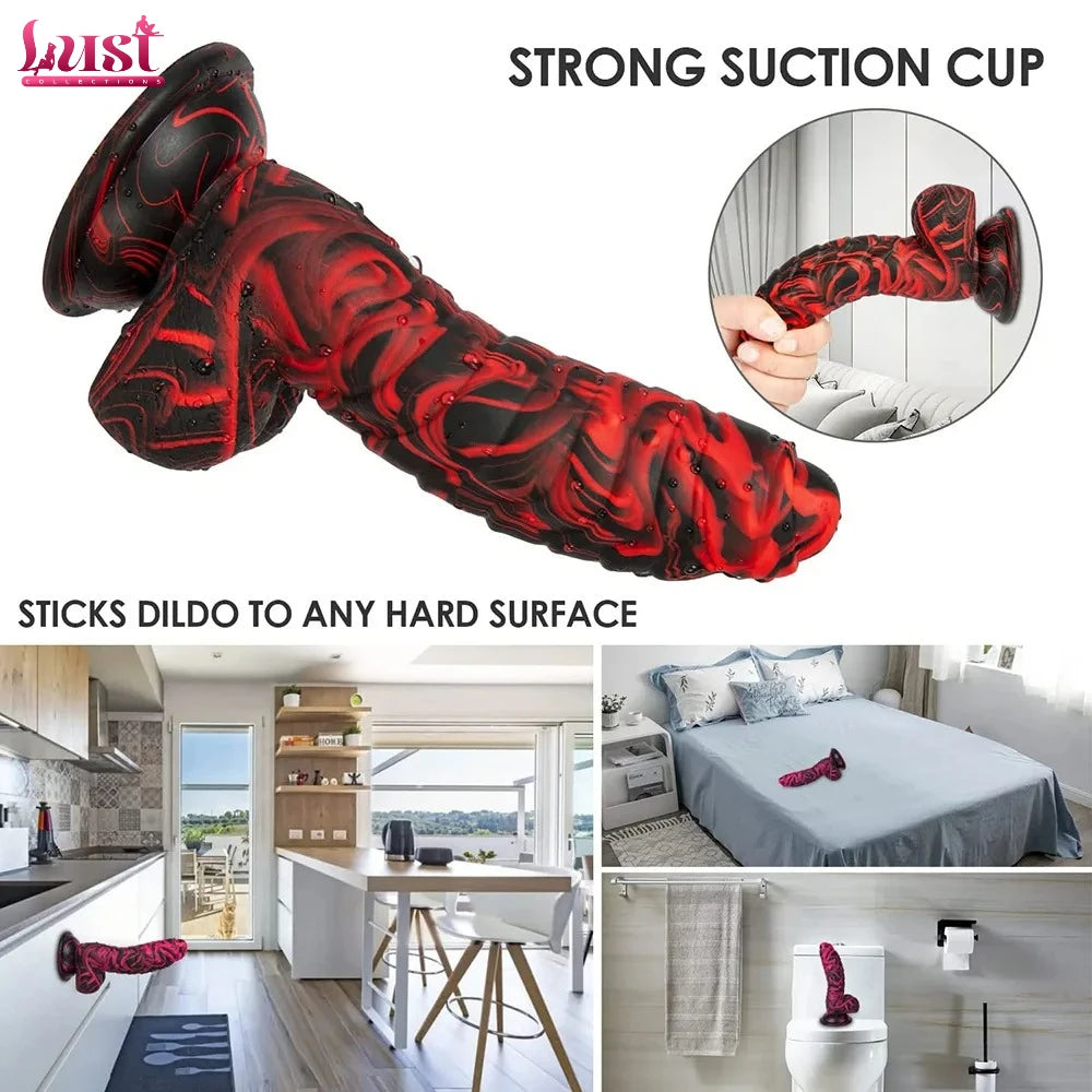 Sex Toys Realistic Dildo for Adults Monster Dildos with Strong Suction Cup, G Spot Clitoral Vagina Anal Toy for Women