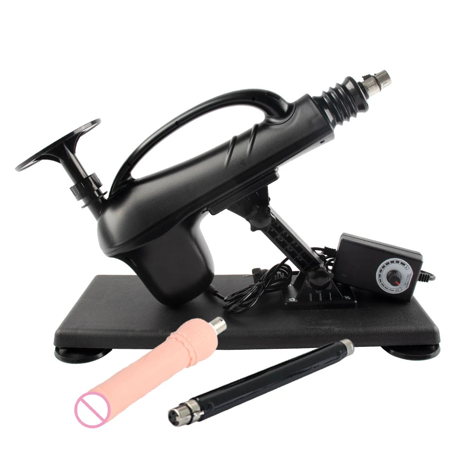New Automatic Sex Machine Sex Toys,Thrusting Machines for Men Women,Love Machine Device Gun with 3XLR Dildo Attachments