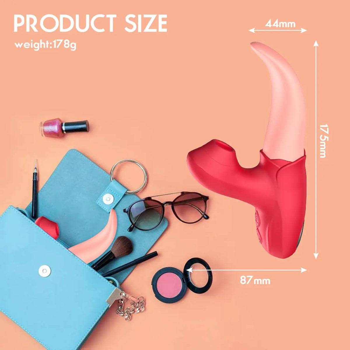 Sex Toys Tongue Licking Sucking Vibrator for Women Nipples Clit Sucker Anal Vibration Stimulation Female Masturbation Adult Good