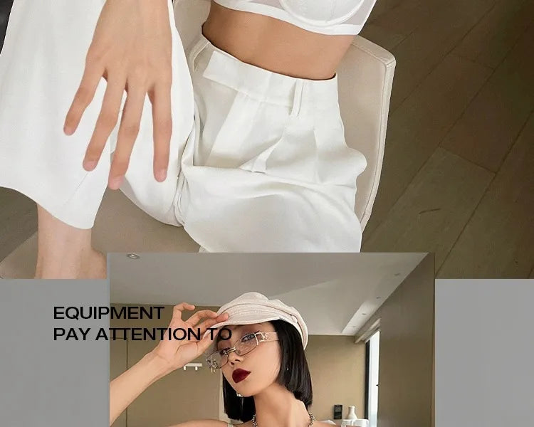 Sexy Lace Lingerie Bra and Panties Sets for Women Padded Underwear Push Up Brassiere Female Intimates Gathered Bralette 2025