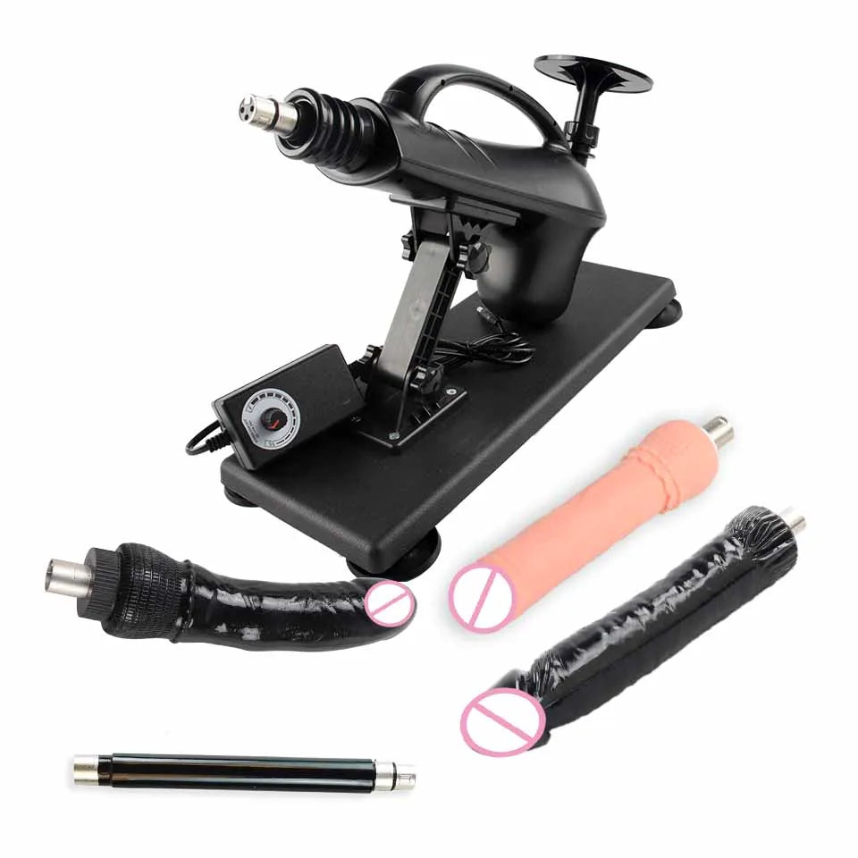 New Automatic Sex Machine Sex Toys,Thrusting Machines for Men Women,Love Machine Device Gun with 3XLR Dildo Attachments